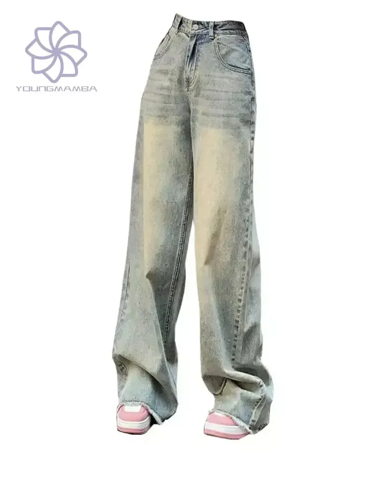 Women's Jeans Summer2023 Y2k Style Clothe Streetwear Fashion Wide Vintage baggy 231201