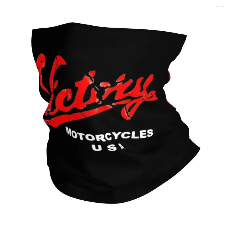 Scarves Victorys Motorcycles Bandana Neck Gaiter Racing Car Motor Balaclavas Wrap Scarf Multi-use Headband Fishing Unisex Adult Washable