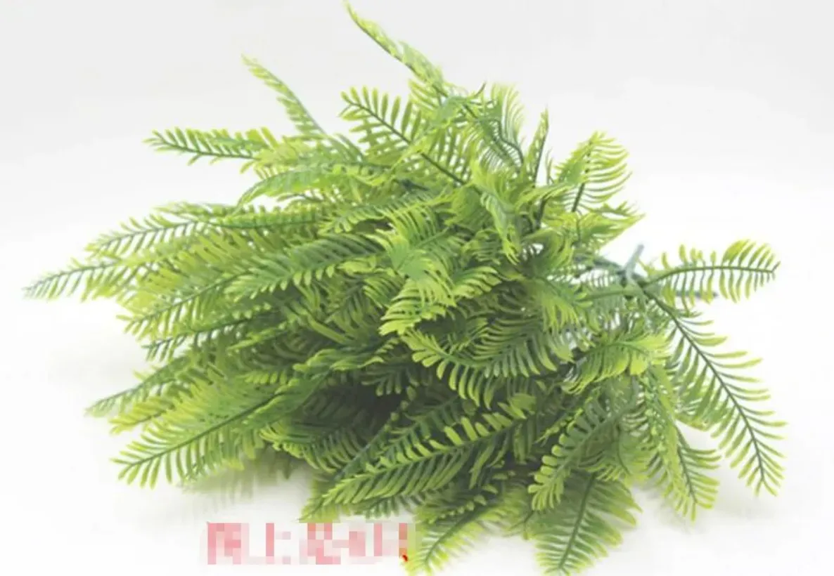 Artificial Flower Leaves Plants Pretty Fake Lifelike Plastic PGrass Lysimachia Fern floral decoration G923