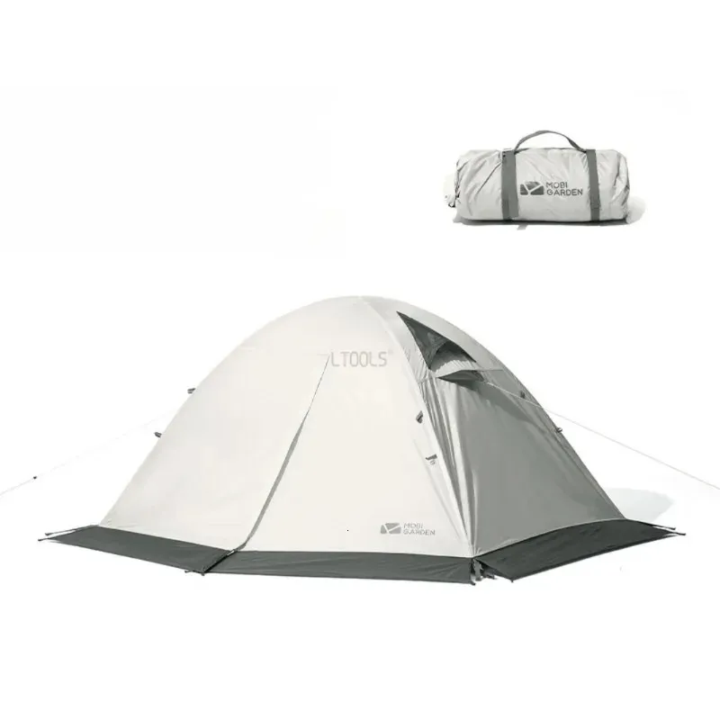 Tendas e abrigos Tenda de trekking na neve com saia Design Deserto de alta montanha à prova de neve Prevenção de areia Acampamento ao ar livre para 2 3 pessoas Abrigo 231202