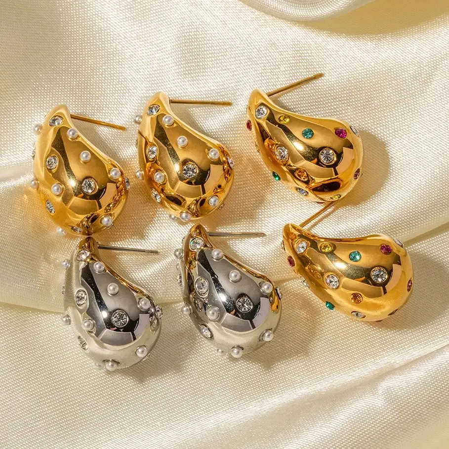 Punk earrings deals