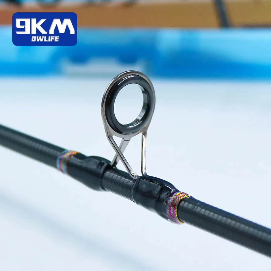  9KM DWLIFE Fishing Rod Repair Ceramic Guide Ring