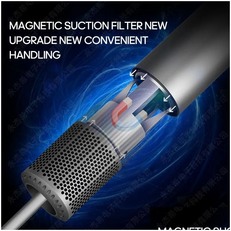 Hair dryer negative ion professional salon home styling tools hot and cold wind magnetic suction nozzle new upgrade