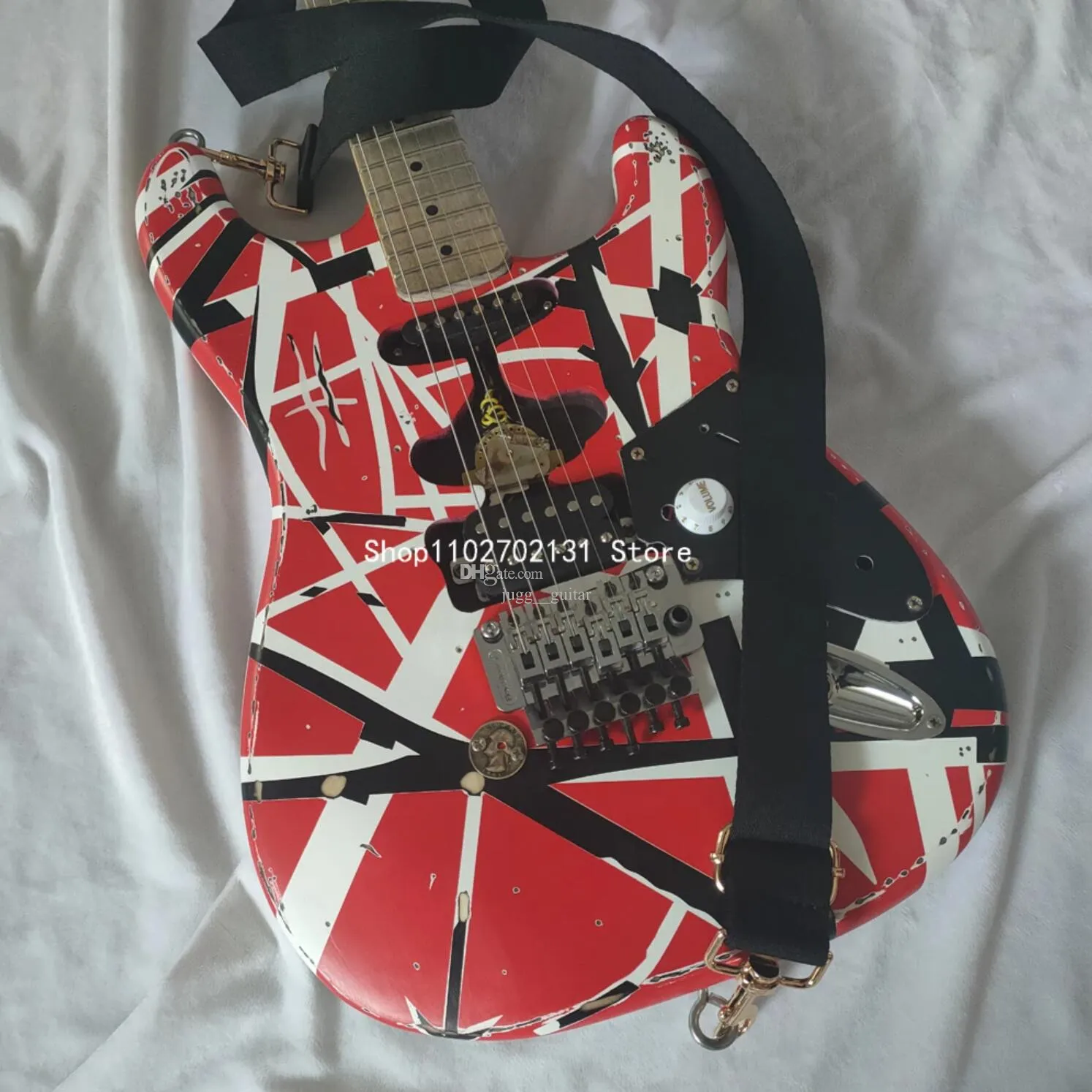 DHgate.com:Heavy Relic Edward Eddie Van Halen Franken stein