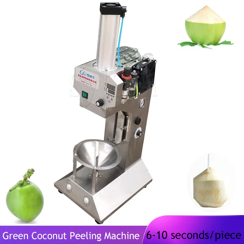 Automatyczna zielona młoda kokosowa maszyna do usuwania skorupy kokosowej maszyna kokosowa Peeler skóry kokosowej na sprzedaż