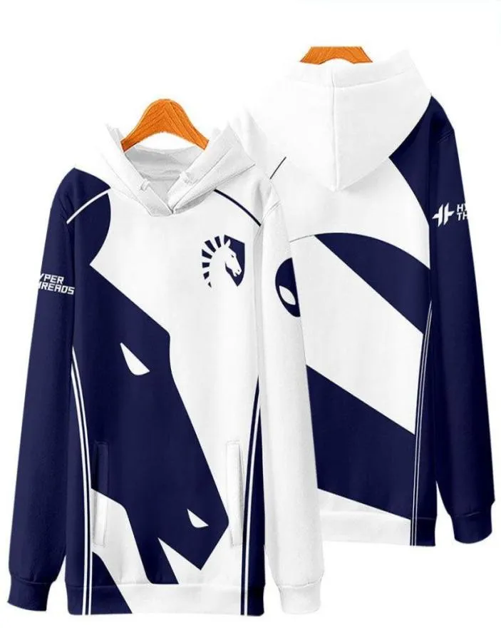 Men039s Bluzy Bluzy Team Liquid Esports Mundur Horse Head LOLS11 CSGO 2 SWEAT SWEATED INGROMED I WOMEN039S9858051