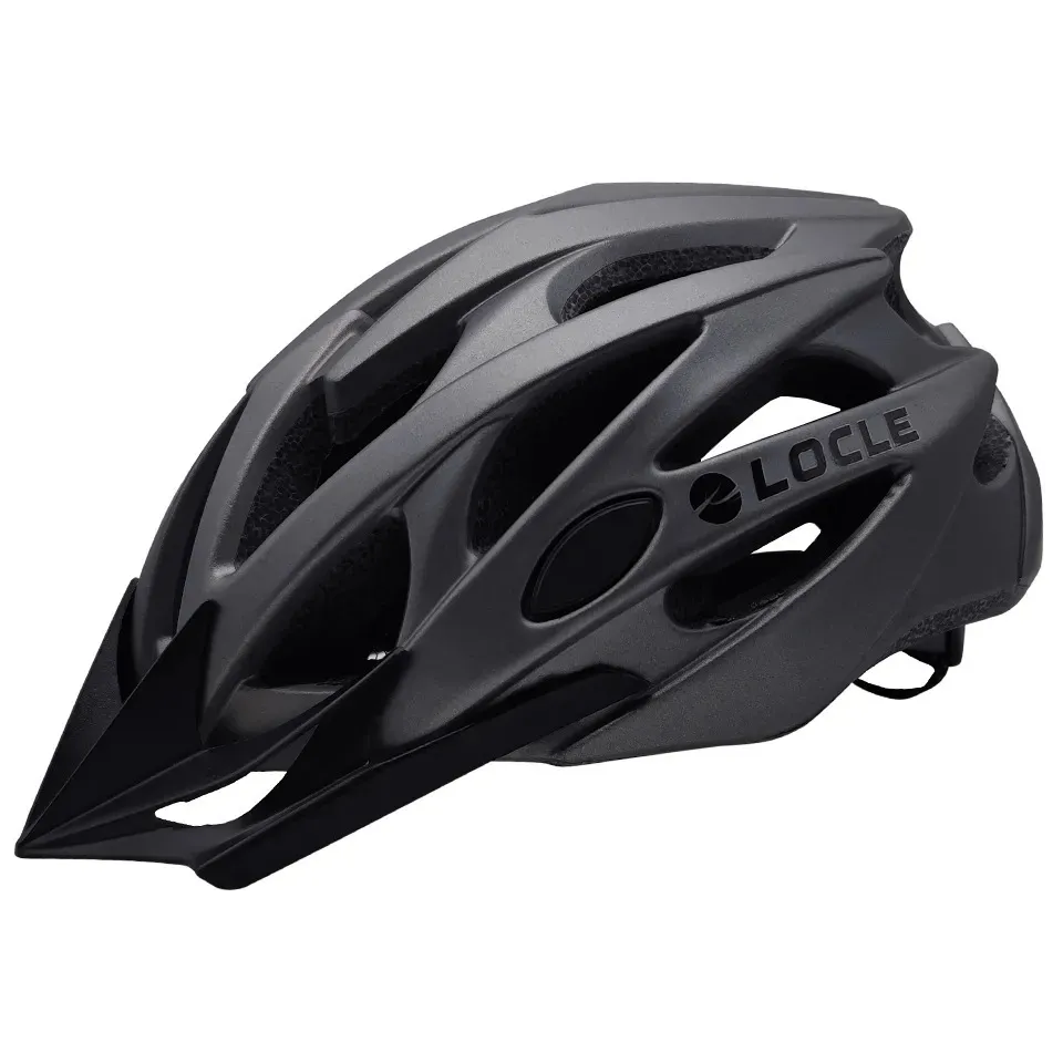 Велосипедные шлемы LOCLE Велосипедный шлем Мужчины Женщины Магнитные очки Велосипедный шлем со съемным козырьком Дорожный шлем для горного велосипеда Размер M/L/XL 231201