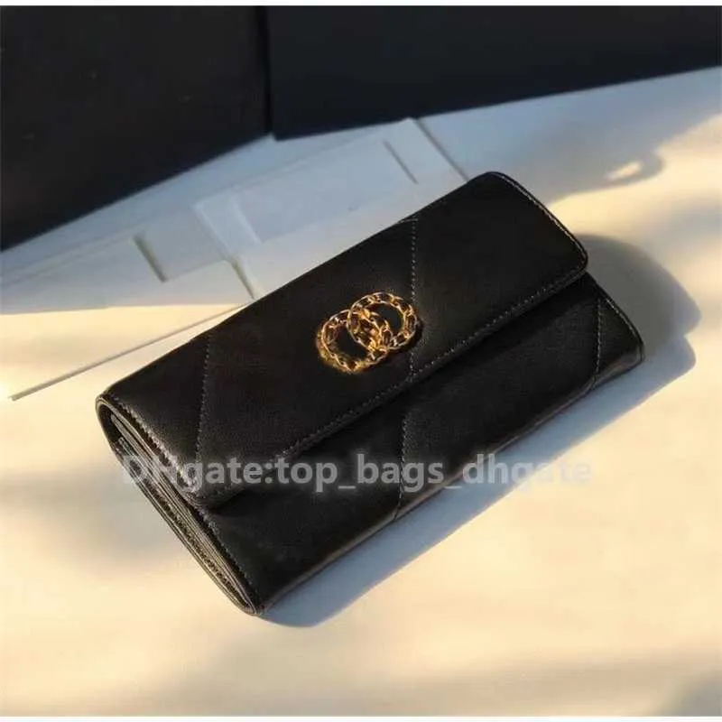 Purese Hot Luxurys Best Quality Designers Genuinel Credit Leather Mens Womens Wallet with Card Holder Passport