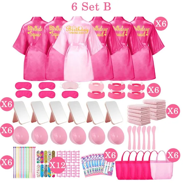 Other Event Party Supplies 6/8/Birthday Princess Robes Spa Party