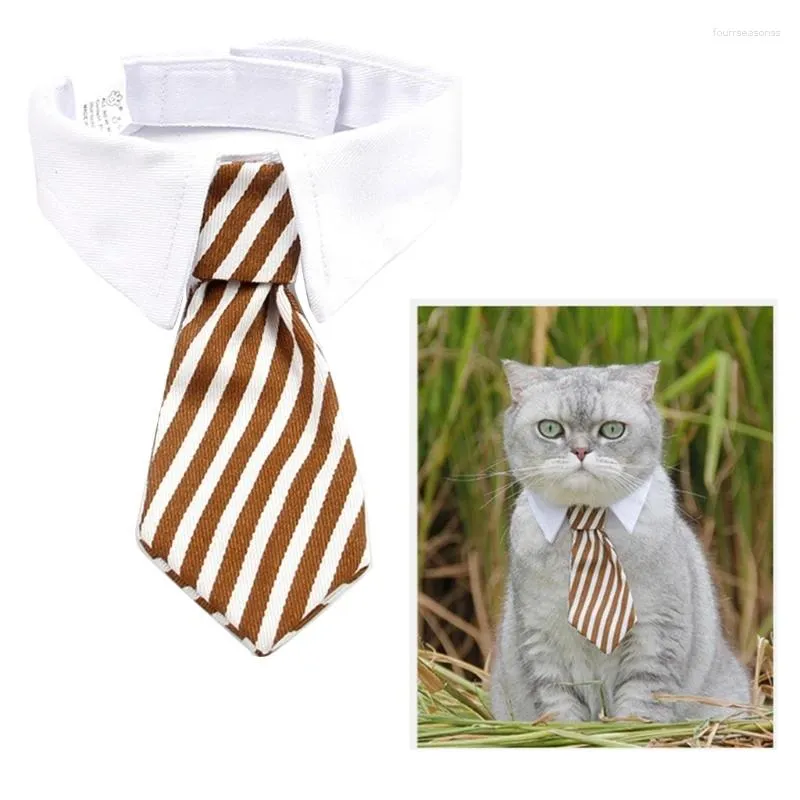 Hundkläder husdjur valp katter justerbar fluga krage slips bowknot semester bröllop fest dekoration kostym tillbehör y5GB