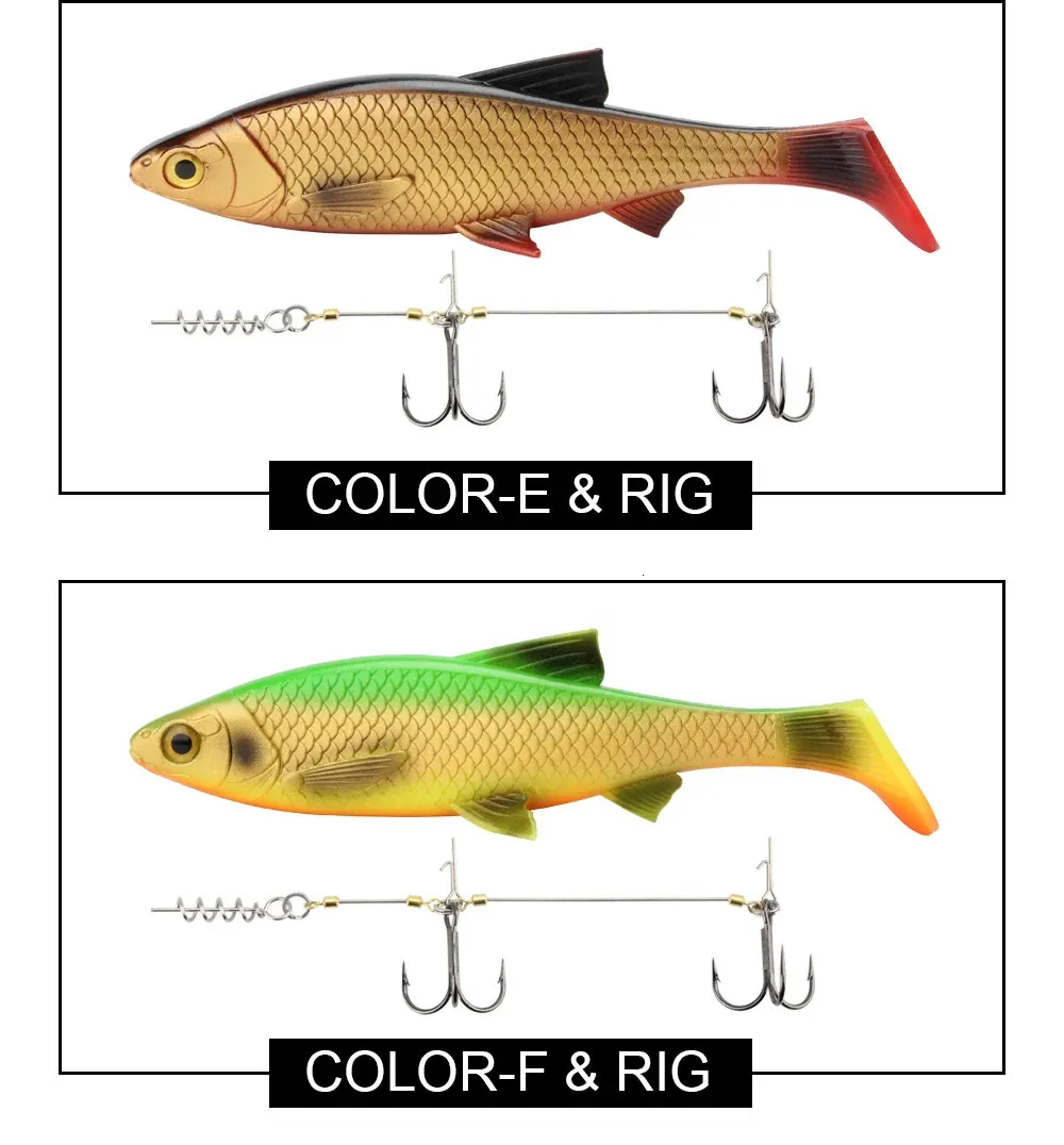 Baits Lures Spinpoler Fishing Lure Set 156cm20cm Soft Bait Shad With Stinger  Rig Hook For Big Game Saltwater Boat Sea Pike Zander Bass 231202 From  Fan05, $8.82