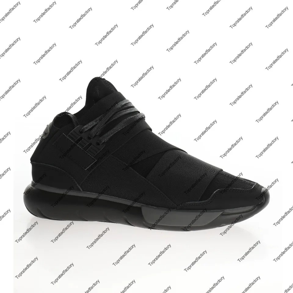 Yohji Qasa High Triple Black Chaussures de course pour chaussures de sport Yamamoto pour hommes Baskets pour femmes Athlétisme pour hommes Boosts Baskets pour femmes S83173