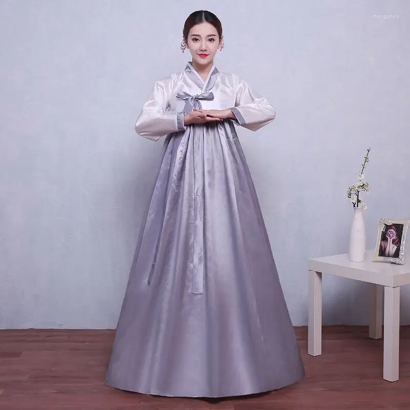 Scenkläder koreanska minoritetsdansföreställningar Kläder Kvinnors traditionella forntida kostymdomstol