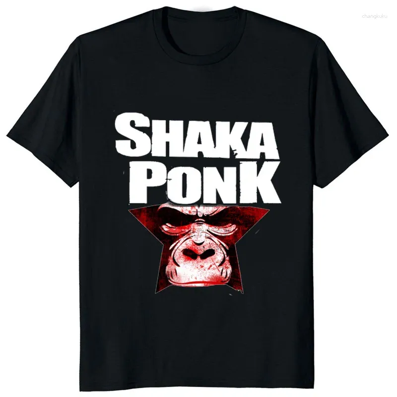 T-shirts pour hommes Shaka Ponk Mode Harajuku Homme Chemise Manga Monkey Graphique Y2k Femmes Vêtements Streetwear Hipster Lâche T-shirt Casual Tees