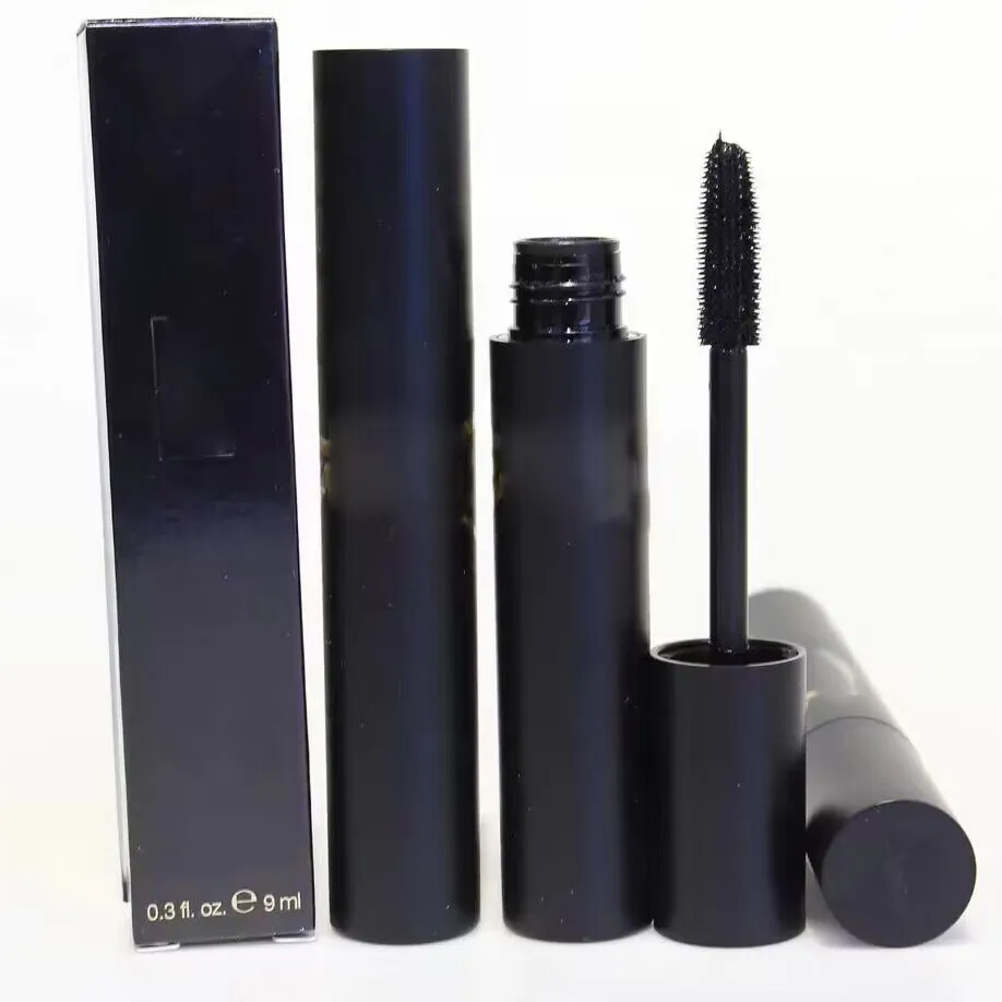 Mascara impermeabile e ciglia di marca da 9 ml Mascara nero Cruling Tubi spessi naturali Lunghezza Occhi Cosmetici Le donne amano i regali con scatola