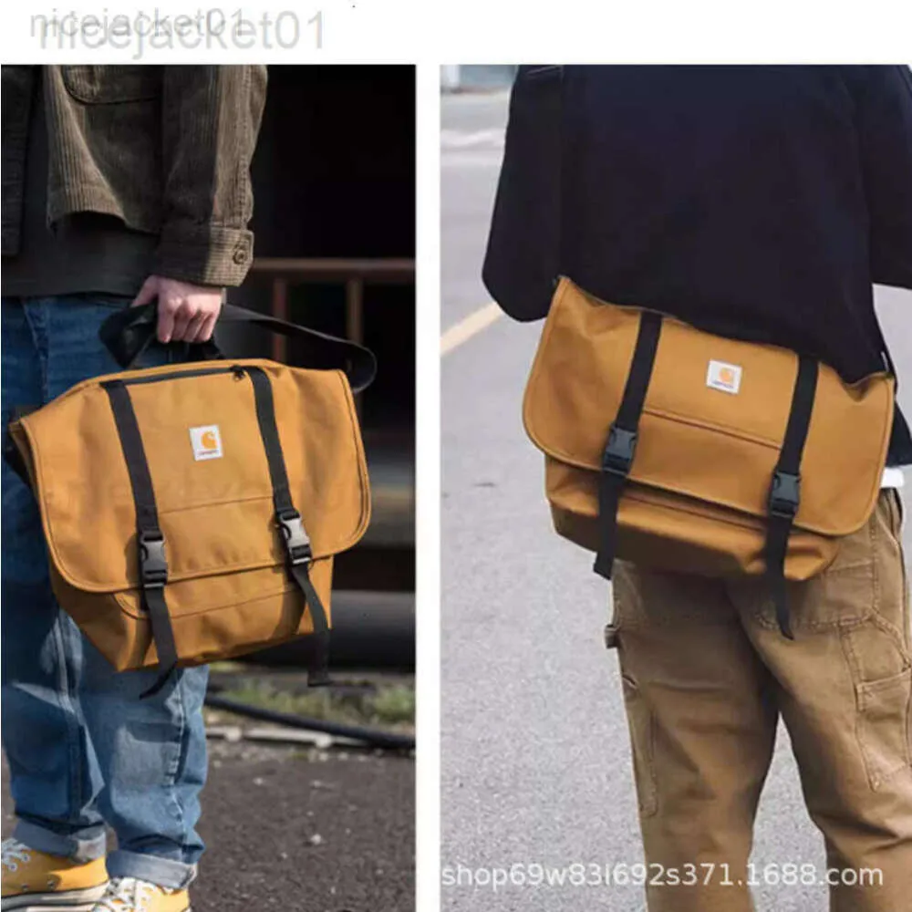 24SS Designer Carhart Bag Carharrt Wip Parcel Bag Cross Shoulder Postman Rucksack