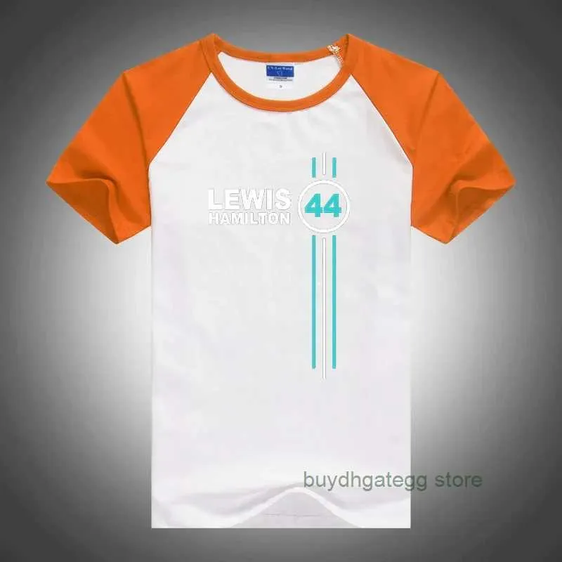 Men's T-shirts 2023/2024 New F1 Formula One Racing Team Driver Lewis Hamilton Digital 44 High-quality Casual Everyday Sports Trend Loose Short Sleeves Clothing R6g6