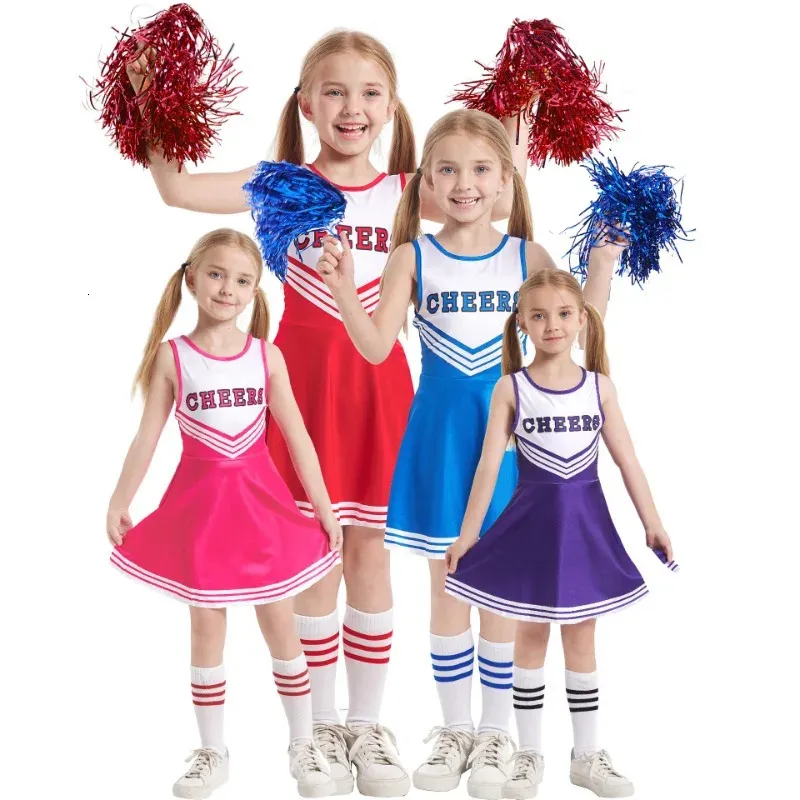 High-Quality Baby Girl Cheerleading Costume for Stage Performance
