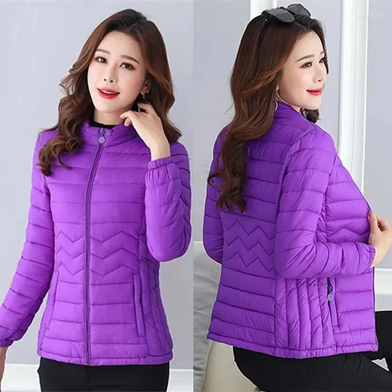 Lilac Padded Lightweight Coat, Women