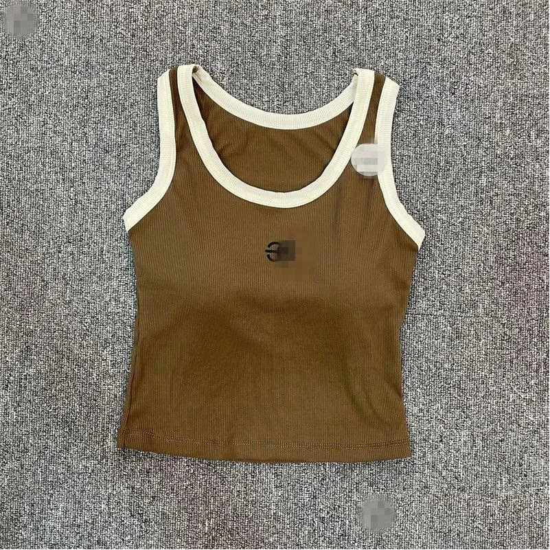 Otros Ropa Diseñador Chaleco Mujeres Y Sin mangas Deporte Tee Yoga Verano Tees Chalecos Fitness Deportes Bordado Logo Tank Top L2 Drop Deliv DH3RW