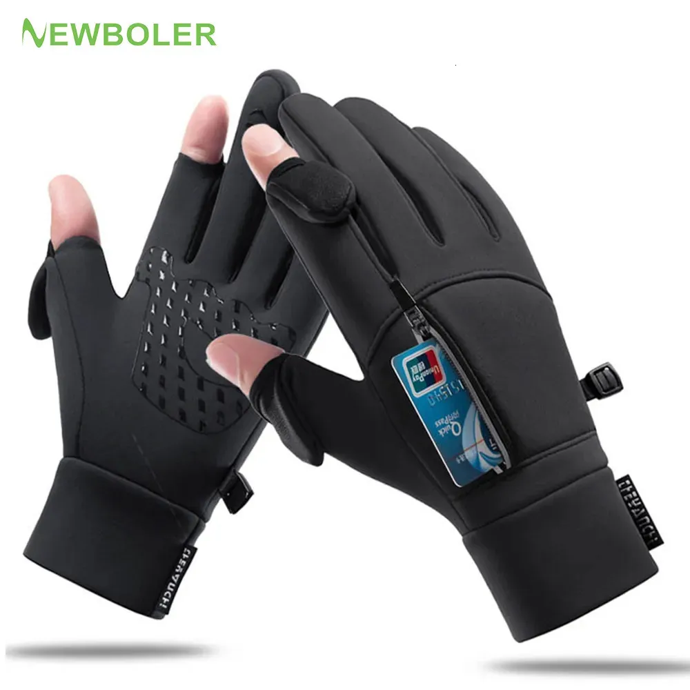 Sports Gloves Winter Fishing 2 Finger Flip Waterproof Windproof P Ograph  Men Women Warm Protection Fish Angling 231202 From Chao07, $9.88