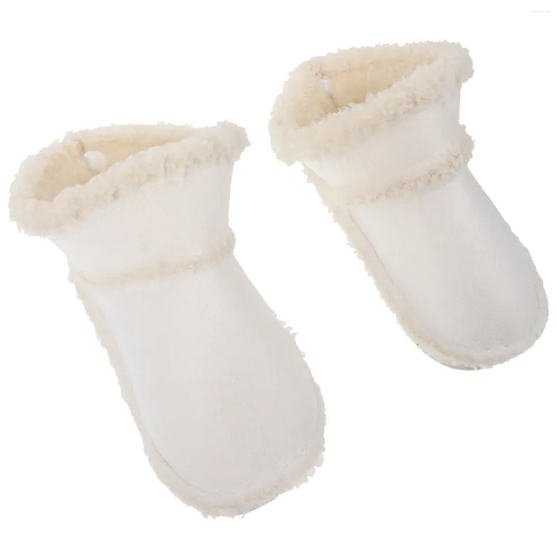 Inserto per scarpe First Walkers Inserti con foro staccabile Pantofole Fodere invernali Fuzzy Fluffy Girl Child