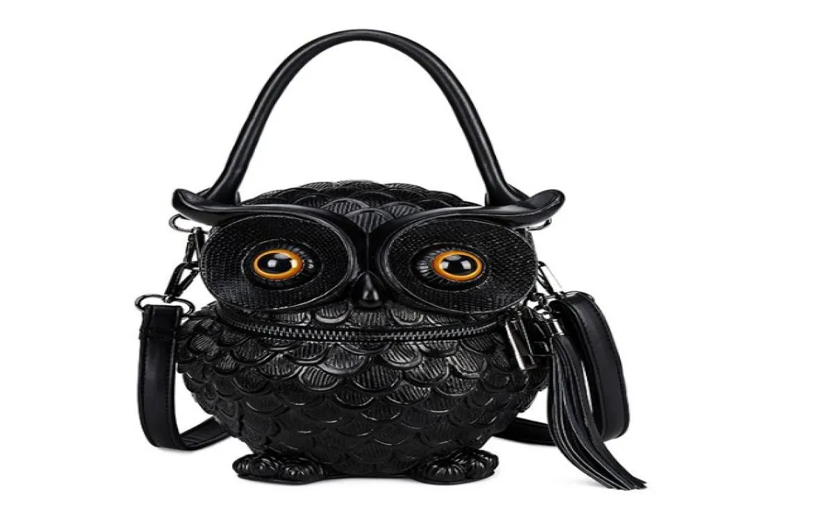 Cute Cartoon Owl Printed Handbags Cotton Rope High Capacity Travel Beach  Women Tote Linen Shoulder Bags Reusable Shopping Bag