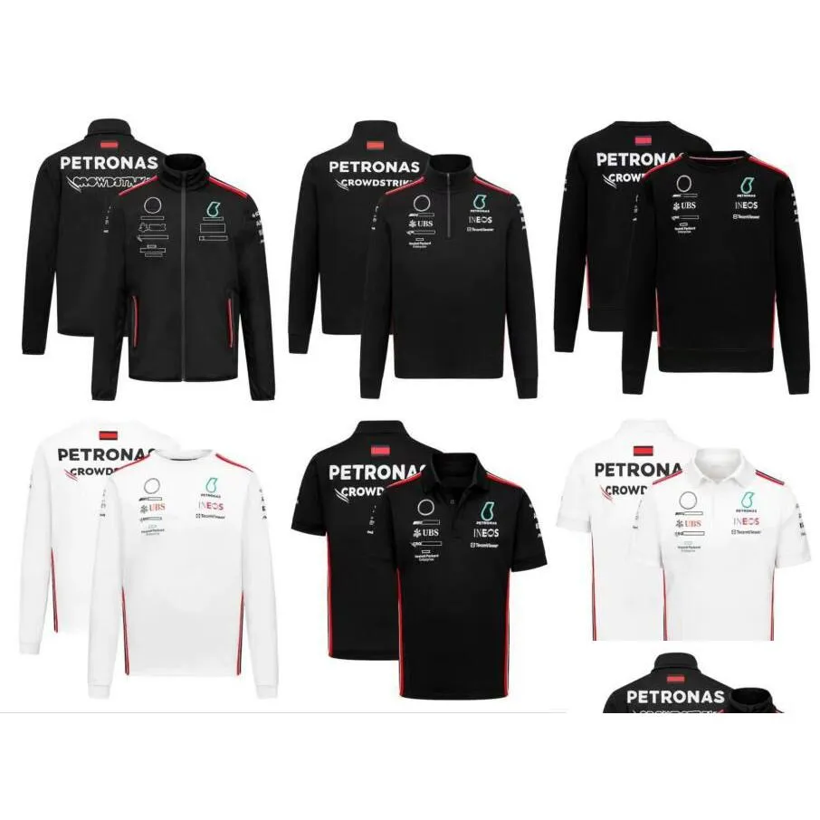 Abbigliamento da motociclista T-shirt da corsa F1 Forma One Felpa con cappuccio primaverile e autunnale Consegna drop personalizzata Cellulari Accessori per motocicli Dheqm