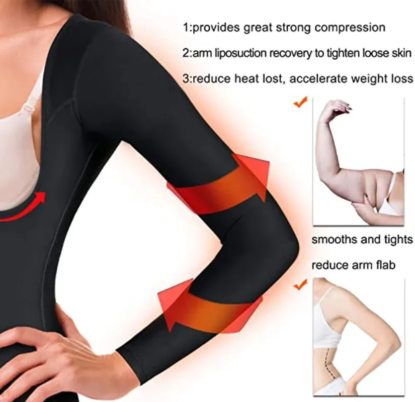 Wholesale Liposuction Arm Shaper Tops Vest High Compression