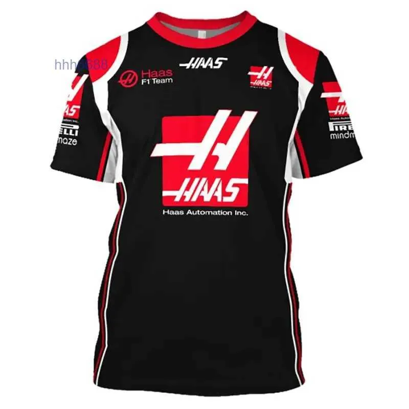 T-shirts pour hommes 2023/2024 nouvelle équipe de course de formule 1 F1 chemises Y2k imprimées en 3d chemises à col rond pour femmes Jaia