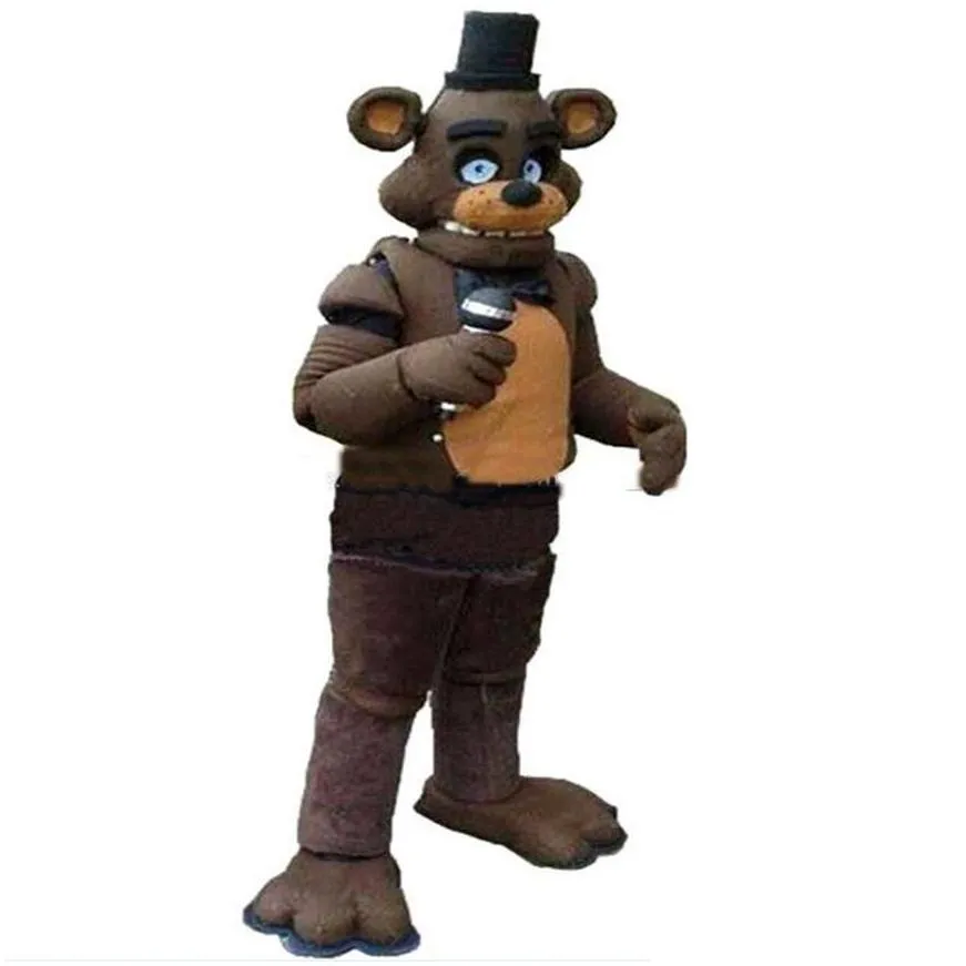 Cartoon Clothing 2019 Factory New Five Nights at Freddy`s Fnaf Toy Creepy Freddy Fazbear Mascot Costumes Cartoon Character Adult