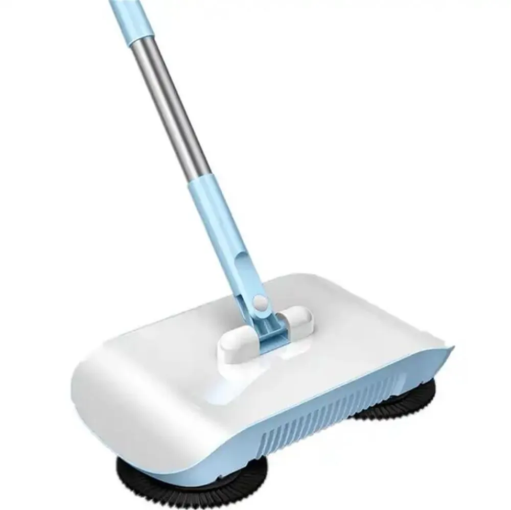 Handpush Sweeper våt och torrt dammborttagare Stark vattenabsorptionsdammborttagning Moppingmaskin