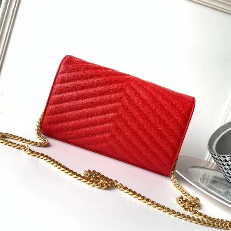 Larcenciel Pochette Femme Cuir Matelassée Avec Chaîne - Sac Soirée Élégant Bandoulière Détachable