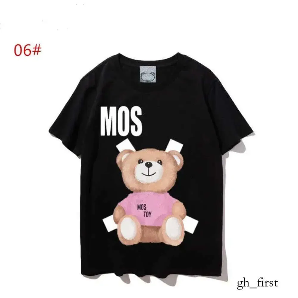 Moschino Femmes Designers T-shirt Sunmmer Hommes T-shirts Mode T-shirts Lettre Impression À Manches Courtes Lady Tees Luxurys Vêtements Décontractés Tops 784