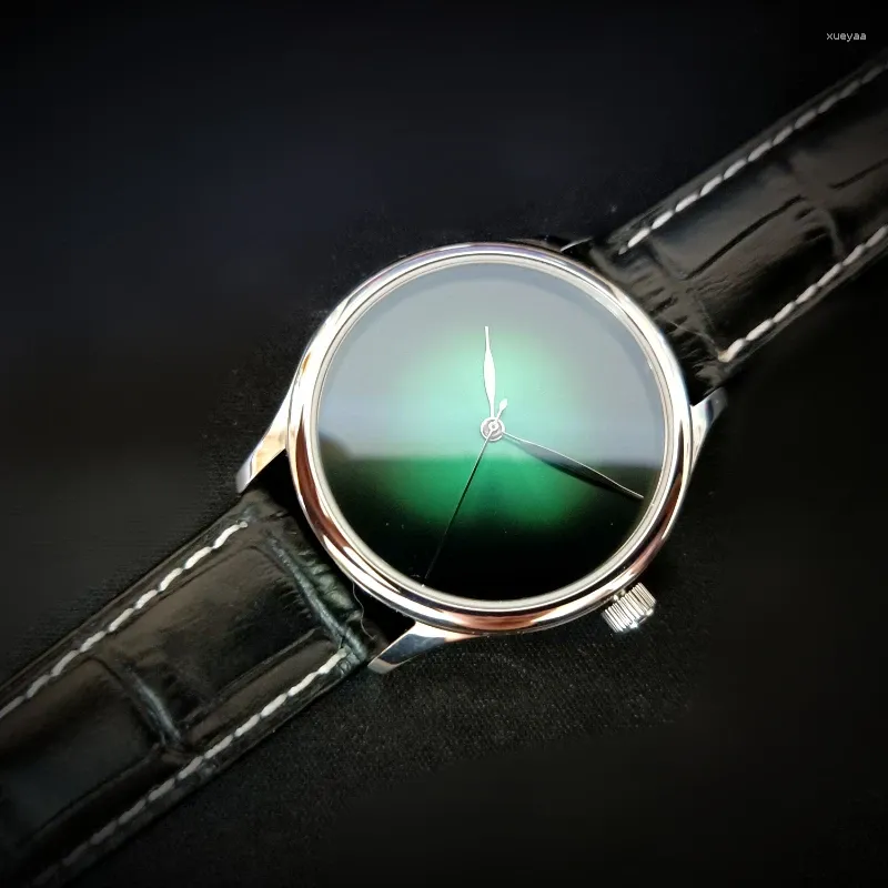 Wristwatches Tianjin St1812 Movement Ultra Thin Dress Watch