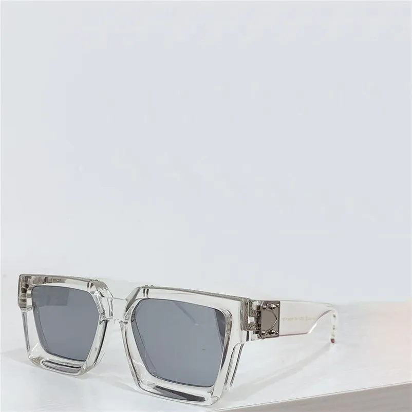 Neue quadratische Sonnenbrille im Modedesign Z1165, klassische Millionärsform, Rahmen mit doppeltem Metallstreifen, Retro-Vielseitigkeitsstil, High-End-UV400-Schutzbrille