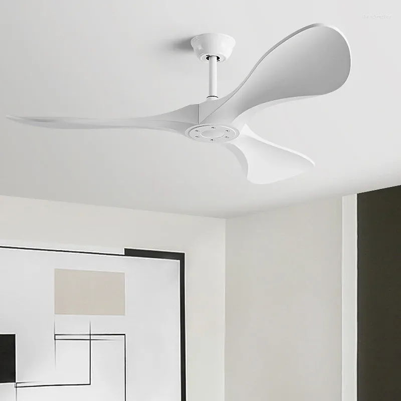 52Inch Ceiling Fan Without Lamp Americans Strong Winds DC Remote Control Restaurant Living Room Household Electric 110V 220V