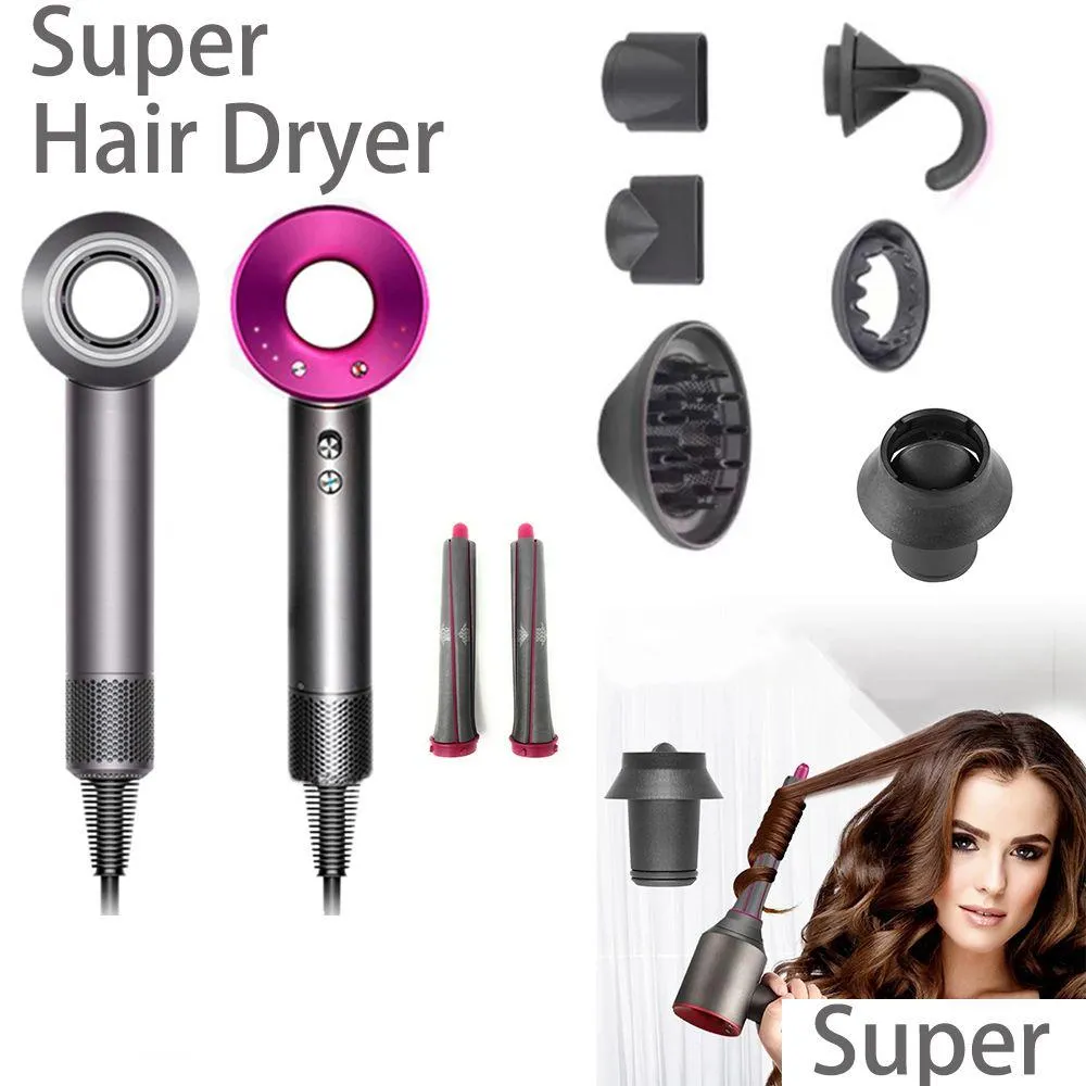 Haardrogers Negatieve Ionische Professionele Salon Blow Powerf Reizen Thuisgebruik Koude Wind 221018 Drop Delivery Producten Verzorging Styling Dhtox