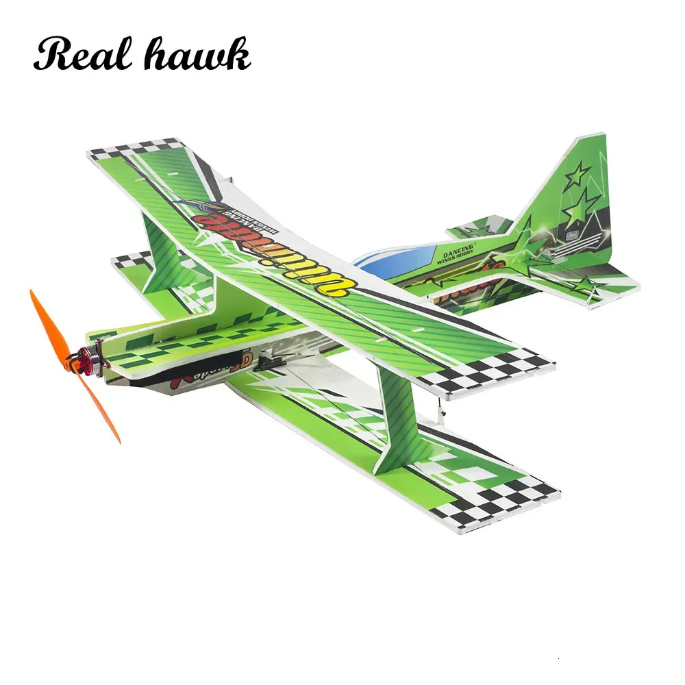 Modèle d'avion intérieur/extérieur PP KIT mousse Sport 3D biplan 586mm envergure ultime le plus léger modèle d'avion RC modèle RC jouets avion RC Kid 231202