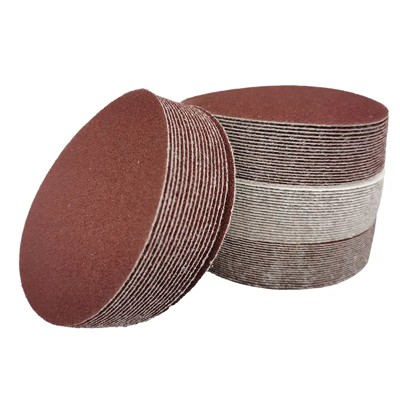 Angle grinder Flocking sandpaper 4 5 7 9 inch circular back velvet polishing Pads