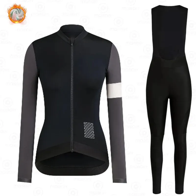 Jersey de ciclismo define a bicicleta de bicicleta Raphaful ropa ciclismo usa lã de lã de inverno quente, de bicicleta de lã de inverno, calças de babador de triatlo de triatlo nwful 231202