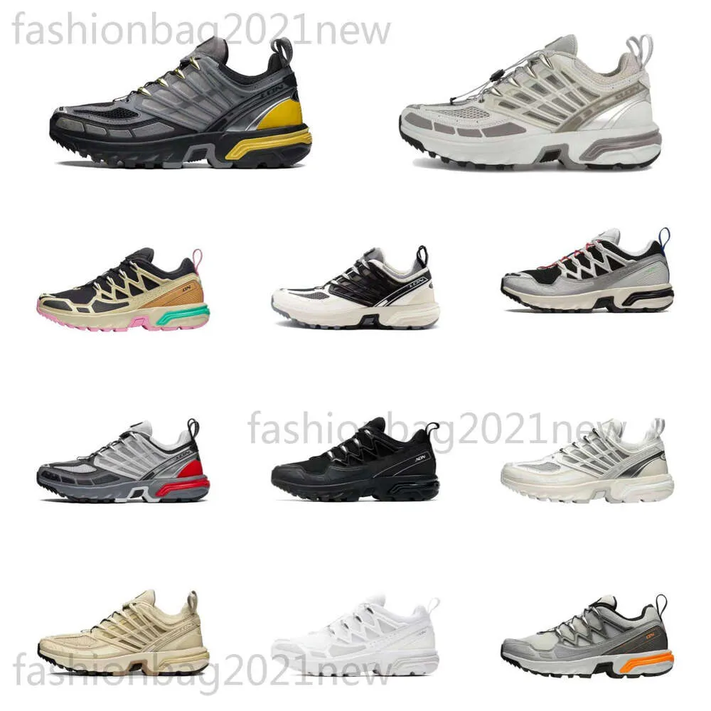 Designer Fashion classic solomon shoes casual mens women Pure Mesh New Functional hiking shoes outdoor Breathable running shoes Thick Sole Anti slip sneakers