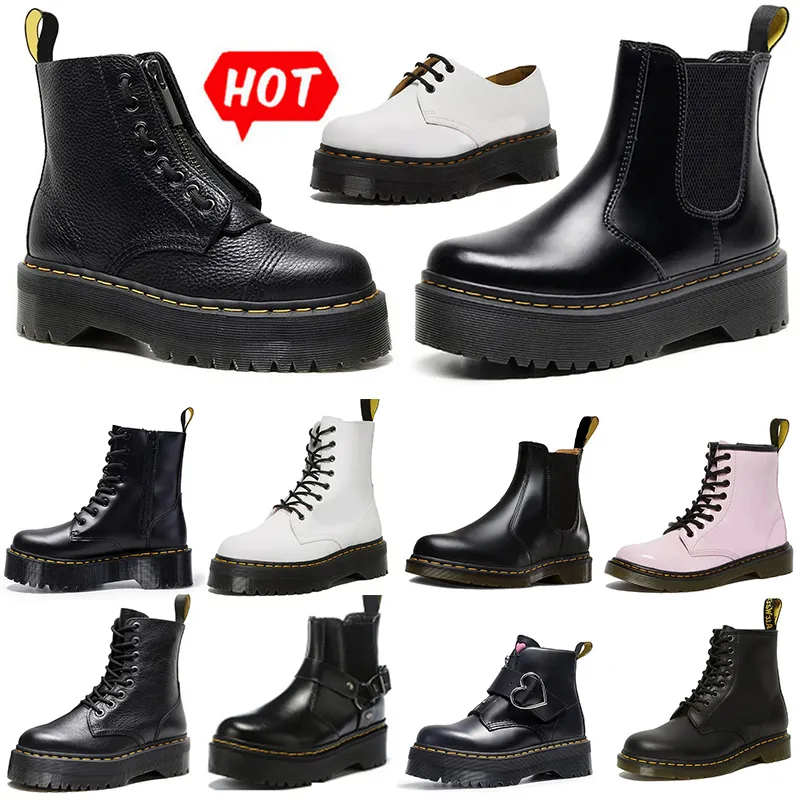 2024 Martin Boots 디자이너 남성 여성 플랫폼 운동화 여성 부츠 Black Oxford Shoes Woman Snow Winter Mens 부티 따뜻한 고급 신발