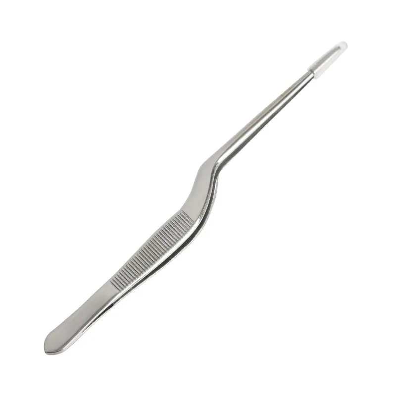 Pinze da cucina a forbice Clip per barbecue in acciaio inossidabile Pinze per alimenti a buffet per bistecca utensili da cucina(Food Tong