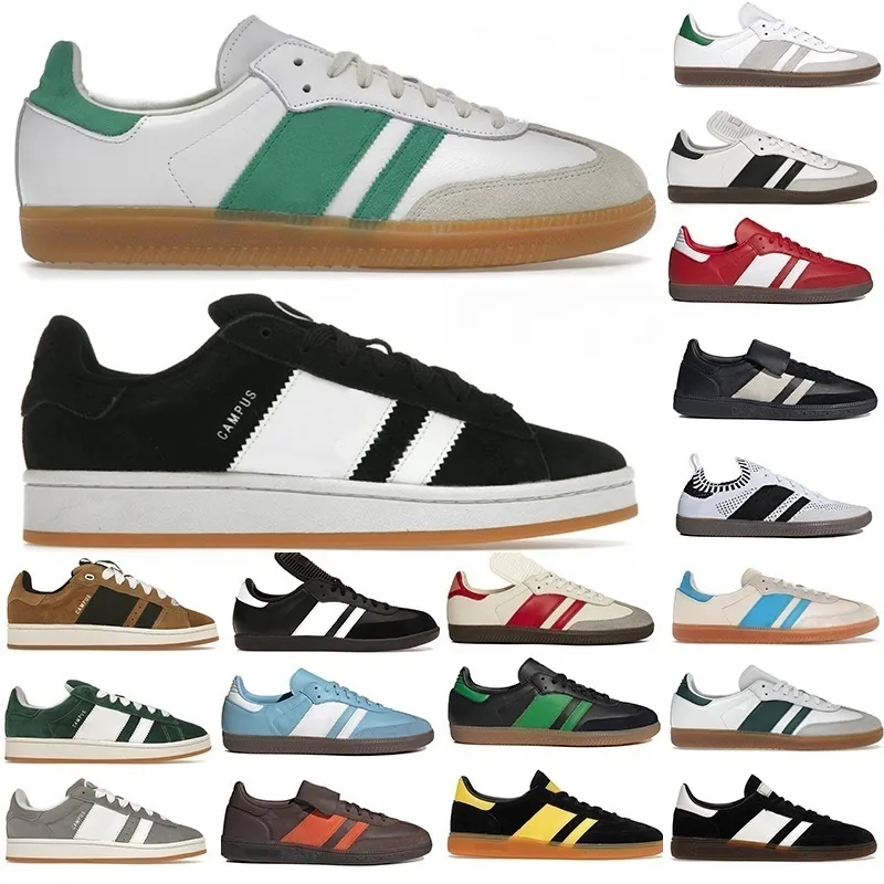 Top Gazelle Bold Designer Casual Shoes Campus Platform Shoe Pink Glow Green Flash Aqua Shadow Red Chocolate Blue Velvet Luxury Sports Trainers Sneakers Big Size 13