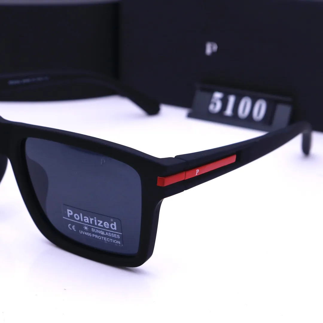 Polarized Square Sunglasses, Acetate Frame, UV400 Protection Men main image 4