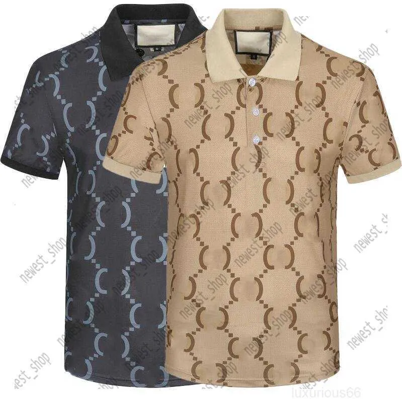 23SS летние европейские мужские рубашки-поло женские футболки с буквенным принтом мужские с лацканами 2 цвета лоскутные мужские футболки-поло в полоску с принтом