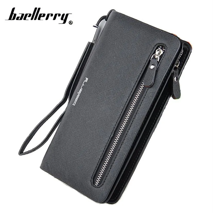 Baellerry Zipper Long Women Wallet Phone Phone Pres Coin Coin Bag for Baellery Carteras Kashelek Portomonee Cuzdan Billetera Y319S