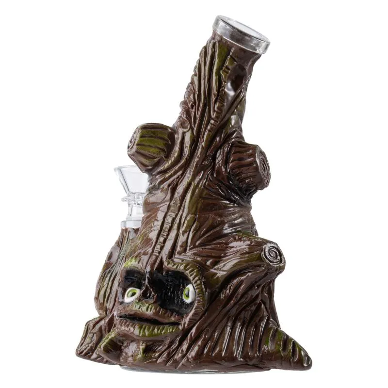 Unique Mushroom Hookahs Heady Glass Bongs Showerhead Perc Percolator Oil Dab Rigs 3D Glass Hand Made Water Pipes 14mm Female Joint