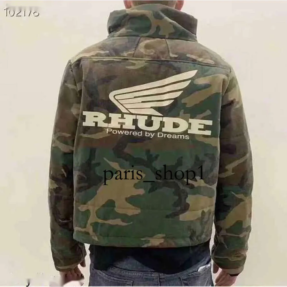 【YZERR着用】 RHUDE CAMO PUFFER DOWN JACKET Buy Rhude Puffer Coat 'Camo' - FW20SO00000006 | GOAT